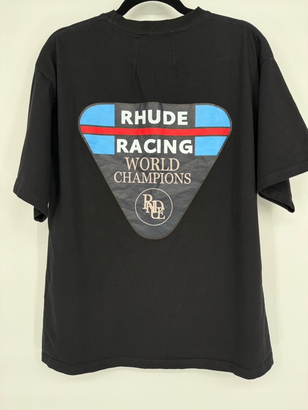 Rhude Racing Graphic T Shirt XL Streetwear Designer Logo Tee Casual Hype - Picture 4 of 9